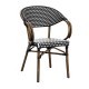 Panda Stackable Cafe Bistro Arm Chair